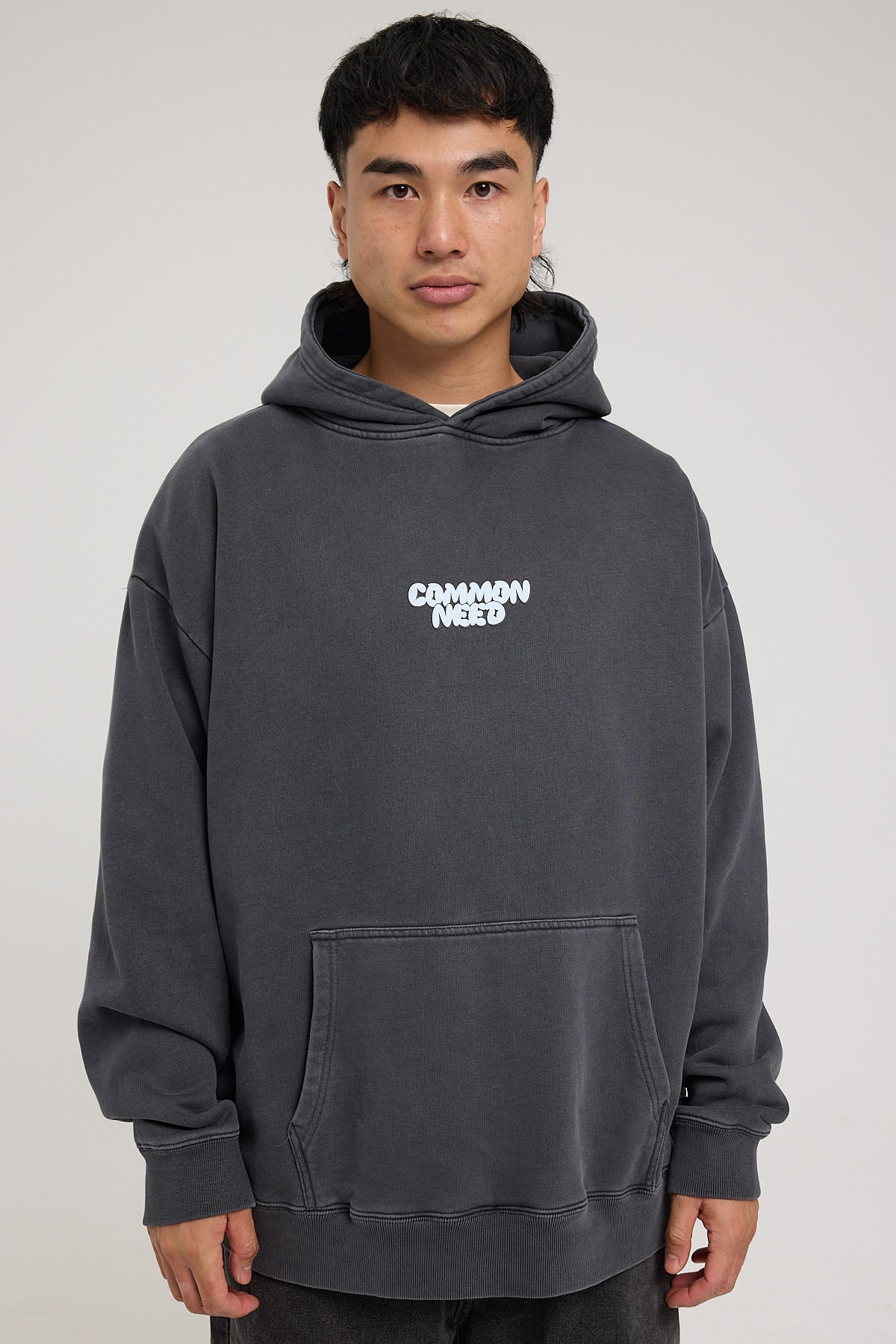 Common Need Visionary Hoodie Washed Black