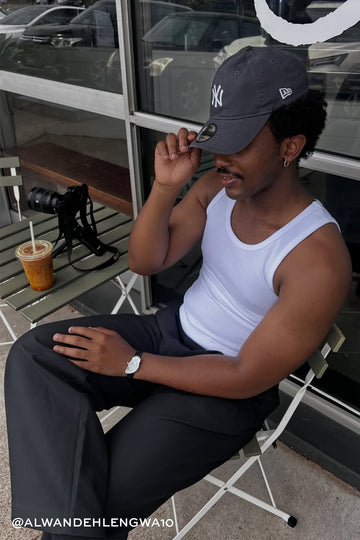 Common Need Scoop Neck Singlet Tank White