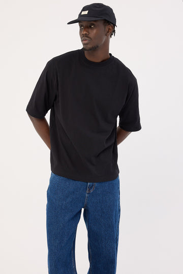 Open Archive Organic Boxy Tee Black