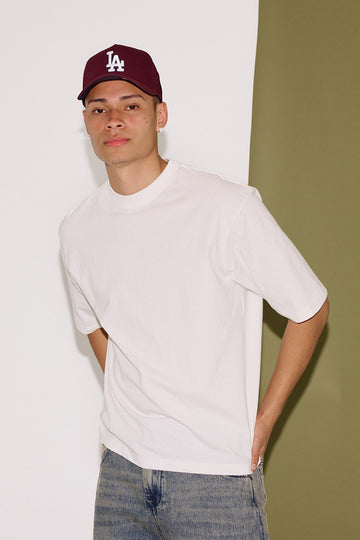 Open Archive Organic Boxy Tee Off White