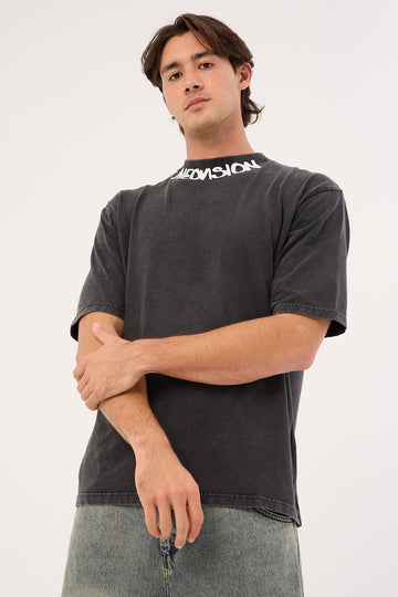Neovision Notion Street Super Heavy Tee Washed Black