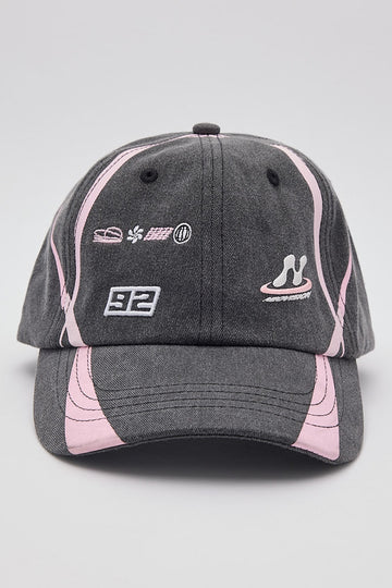 Neovision Penalty Dad Cap Washed Black