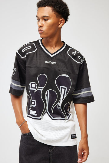 Nena & Pasadena LV-Raiders Flame Jersey Black/White