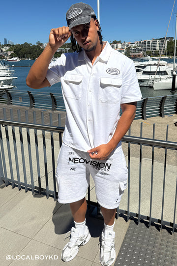 Von Dutch VD Workers Shirt White
