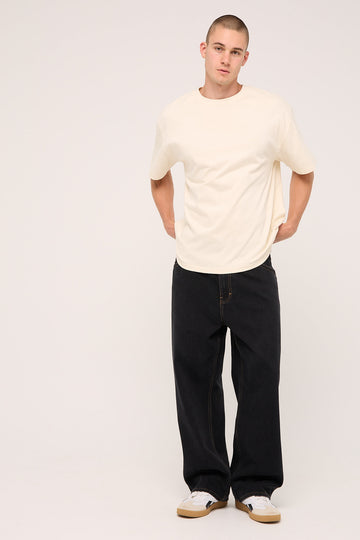 Abrand A6 Blake Big Baggy Jean Washed Black