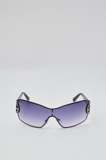 Angels Whisper Speed Drive Sunglasses Purple
