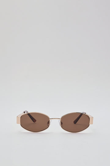 Unity Eyewear Talk Gold/Brown Lens