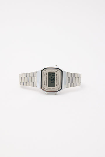 Casio A168WA-8A Digital Watch Silver/Cream