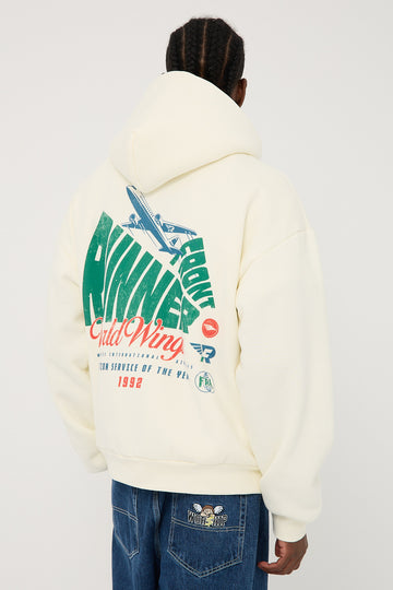 Front Runner World Wings Hoodie Vanilla