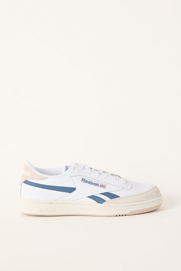 Reebok Mens Club C Revenge Sneaker White/Navy