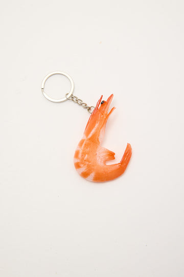 Token Prawn Keyring Orange