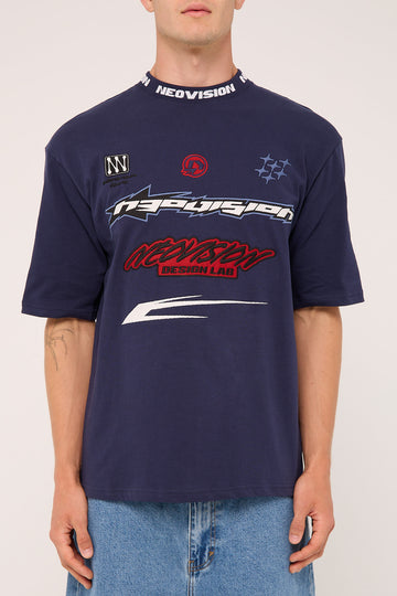 Neovision Freestyle Street Super Heavy Tee Midnight Navy