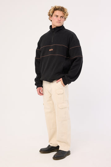Thrills Big Slacker Union Utility Pant Unbleached