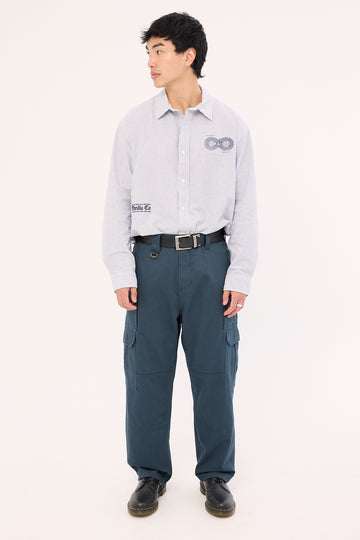 Thrills Big Slacker Union Utility Pant Petrol