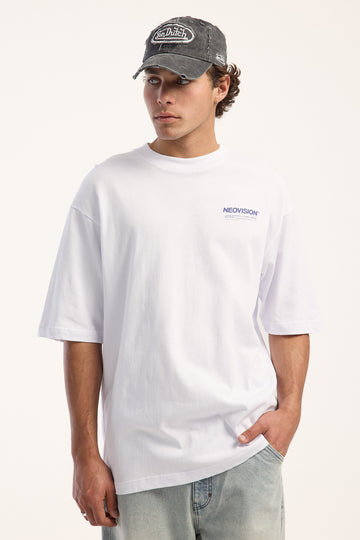 Neovision Nova Oversize Super Heavy Tee White