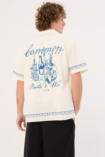 Common Need Gnocchi Resort Shirt White