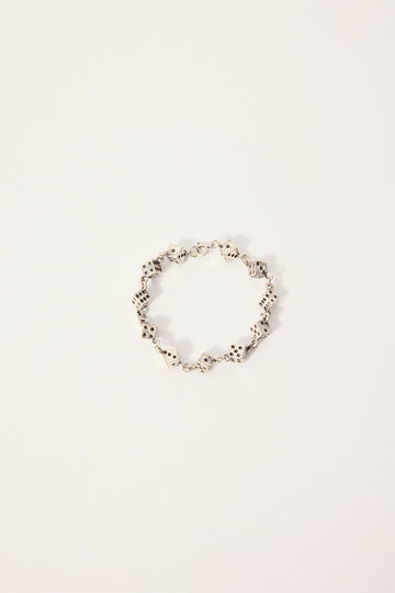 Neovision Dice Bracelet Antique Silver