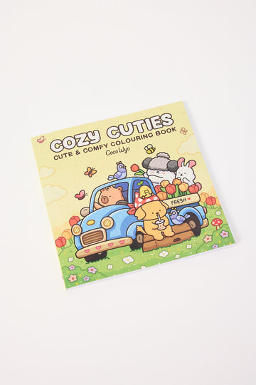 Coco Wyo Cozy Cuties Colouring Book Multi