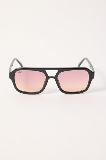 Reality Eyewear Runway Black/Sunset Lens