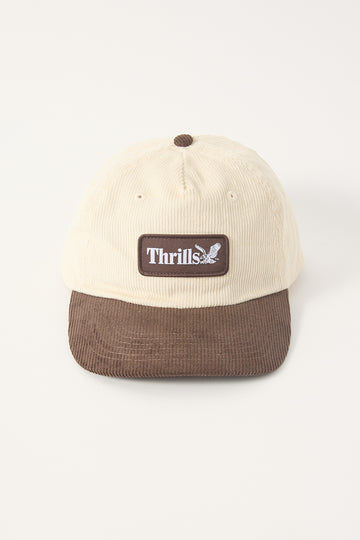 Thrills Thrills Workwear 5 Panel Cap Heritage White/Desert