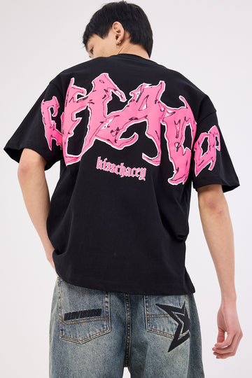 Kiss Chacey Melt Street Tee Jet Black
