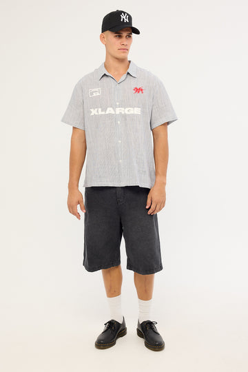 Xlarge Baggy Bull Denim 91 Short Faded Black