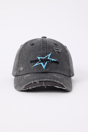 Neovision Astra Dad Cap Washed Black