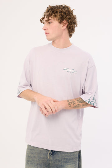 Neovision Tora Oversize Super Heavy Tee Lavender