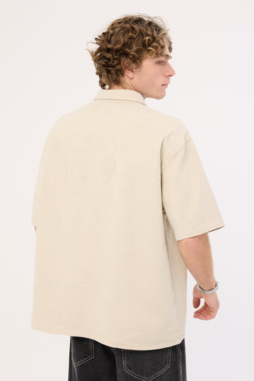 Neovision Dominion Oversize Shirt Stone