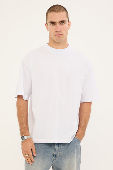 Open Archive Organic Easy Tee White