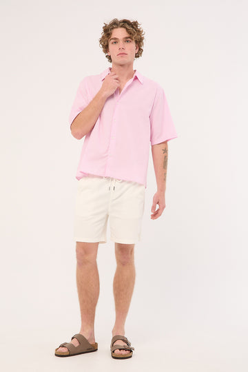 Common Need Organic Cotton Essential Short White