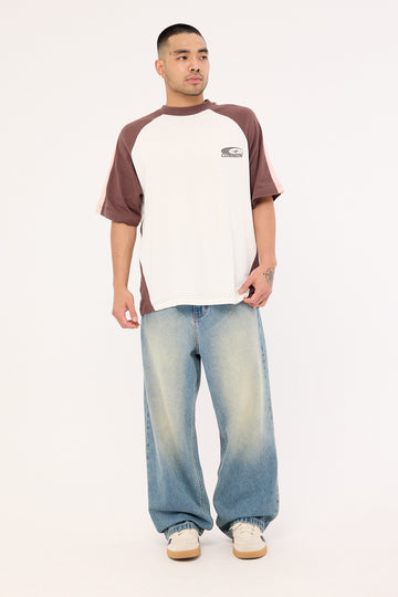 Abrand A6 Big Baggy Donny Jean Bleach Blue