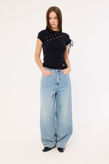 Neovision Radical Behemoth Super Baggy Jean Faded Blue