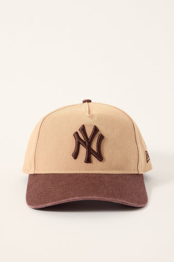 New Era New York Yankees 9Forty A-Frame Chocolate Sauce/Grey