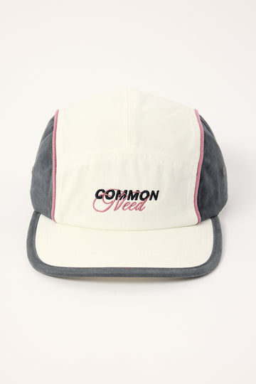 Common Need Knox 5 Panel Cap Off White