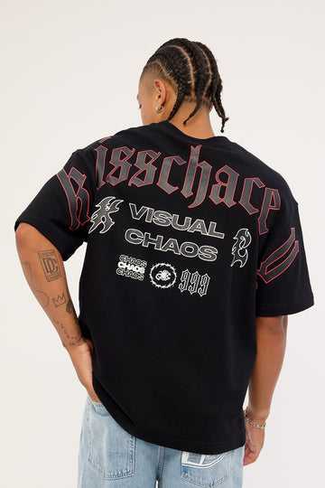Kiss Chacey Gates Loopback Street Tee Jet Black