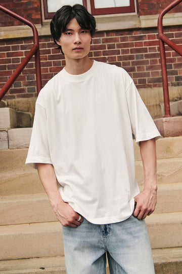 Neovision Nova Base Oversize Super Heavy Tee Off White