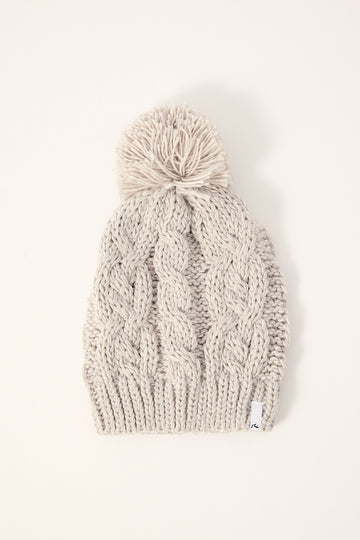 Rusty Mermaid Beanie Ecru Marle