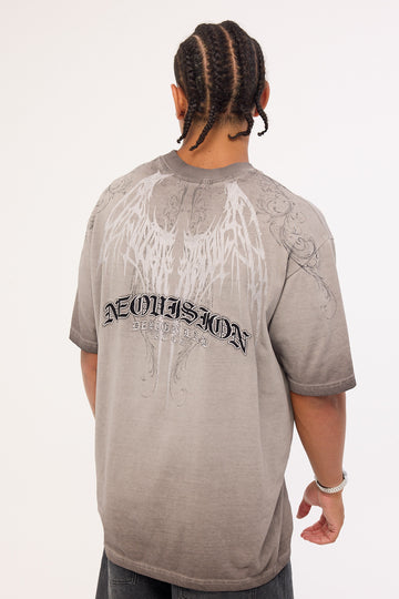 Neovision Shroud Oversize Super Heavy Tee Heavy Pigment Grey