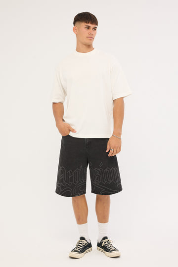 Neovision Brute Nexa Baggy Jort Barley Black