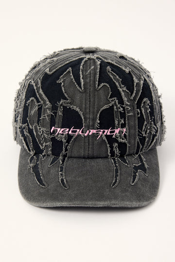 Neovision Wrapped Dad Cap Washed Black