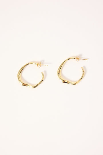 Token Hayley Hoop Earring Gold