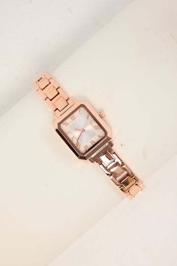 Token Benji Analogue Watch Rose Gold