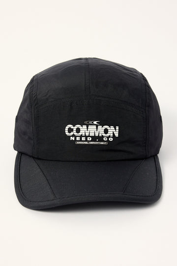 Common Need Vector 5 Panel Cap Black
