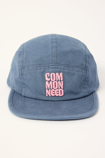 Common Need Quest 5 Panel Cap Vintage Blue