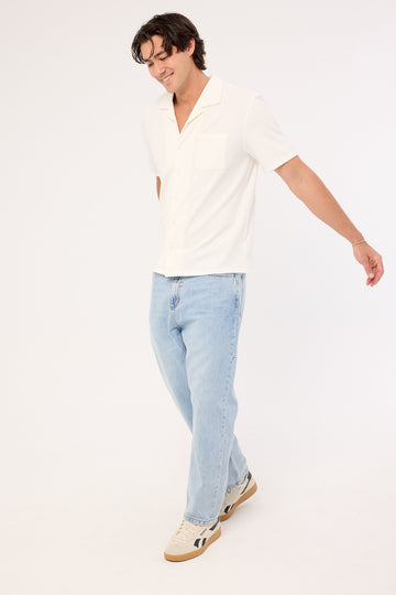 Thrills Slacker Baggy Jean Dusk Blue