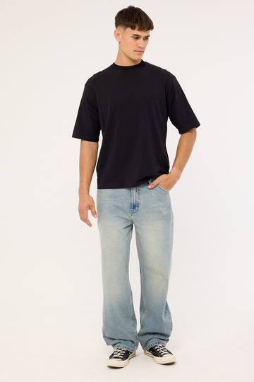 Abrand A5 Baggy Jean Shane Faded Blue