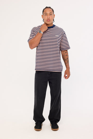 Thrills Mid Slacker Denim Jean Aged Black