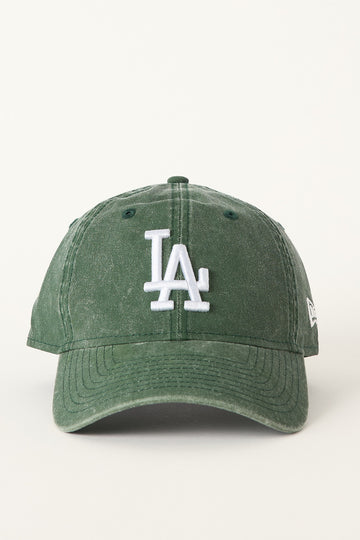 New Era 9Twenty Los Angeles Dodgers Cap Washed Cilantro Green
