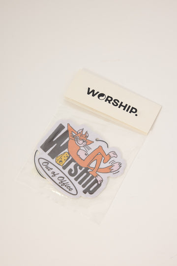 Worship On Leave Air Freshener White